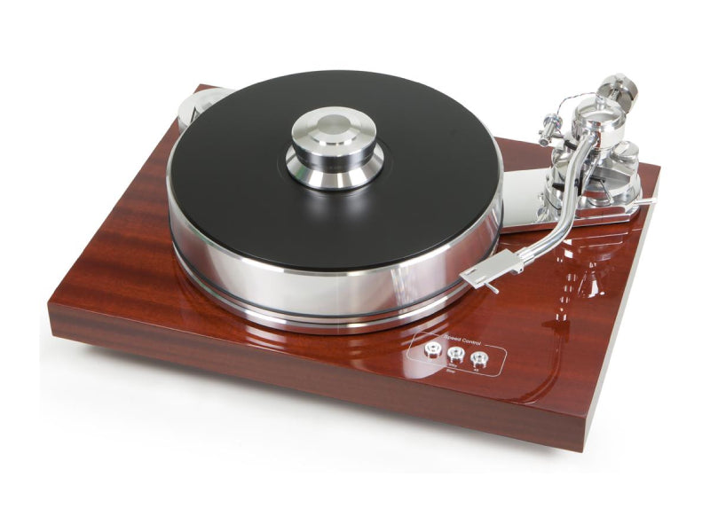 Pro-Ject Signature 10 Real Wood Mahogany Turntable (Ex Demonstration)