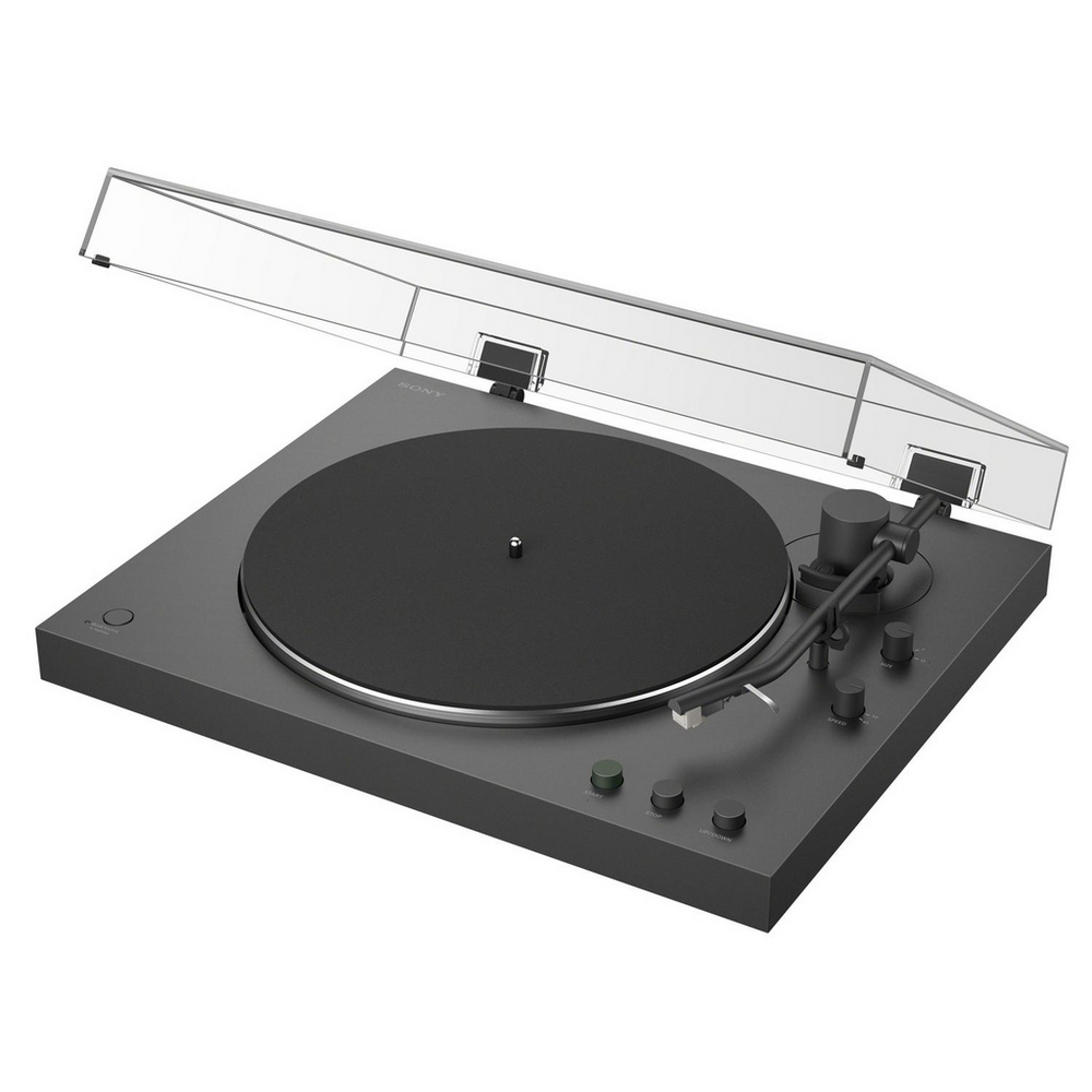 Sony PSLX3BT.CEK Belt Drive Wireless Bluetooth Turntable with Auto Playback Dark Grey