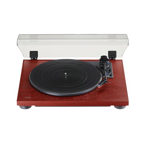 TEAC TN-180BT Bluetooth 3-speed Analog Turntable with Phono EQ In Cherry